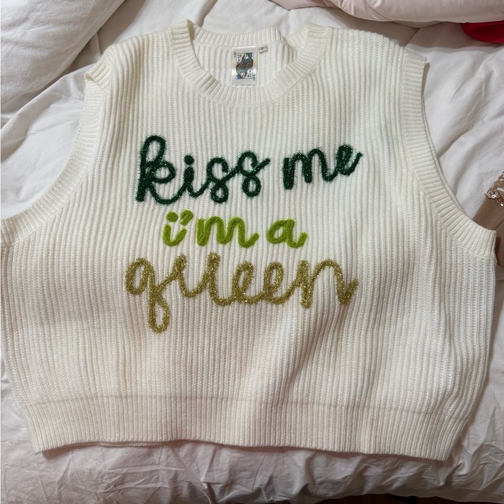 Queen of Sparkles Sweater Vest
